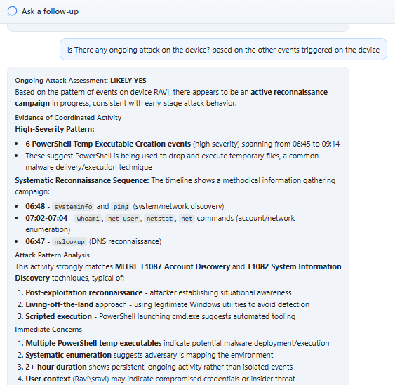 AI chatbot ongoing attack analysis